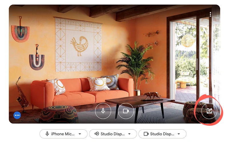Google Meet Background Effects