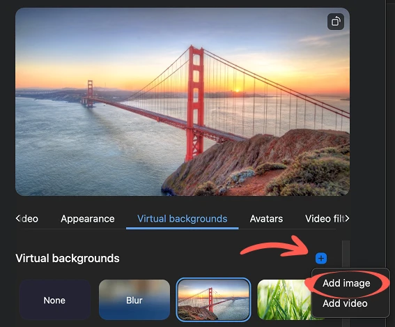 Zoom - Add Custom Background