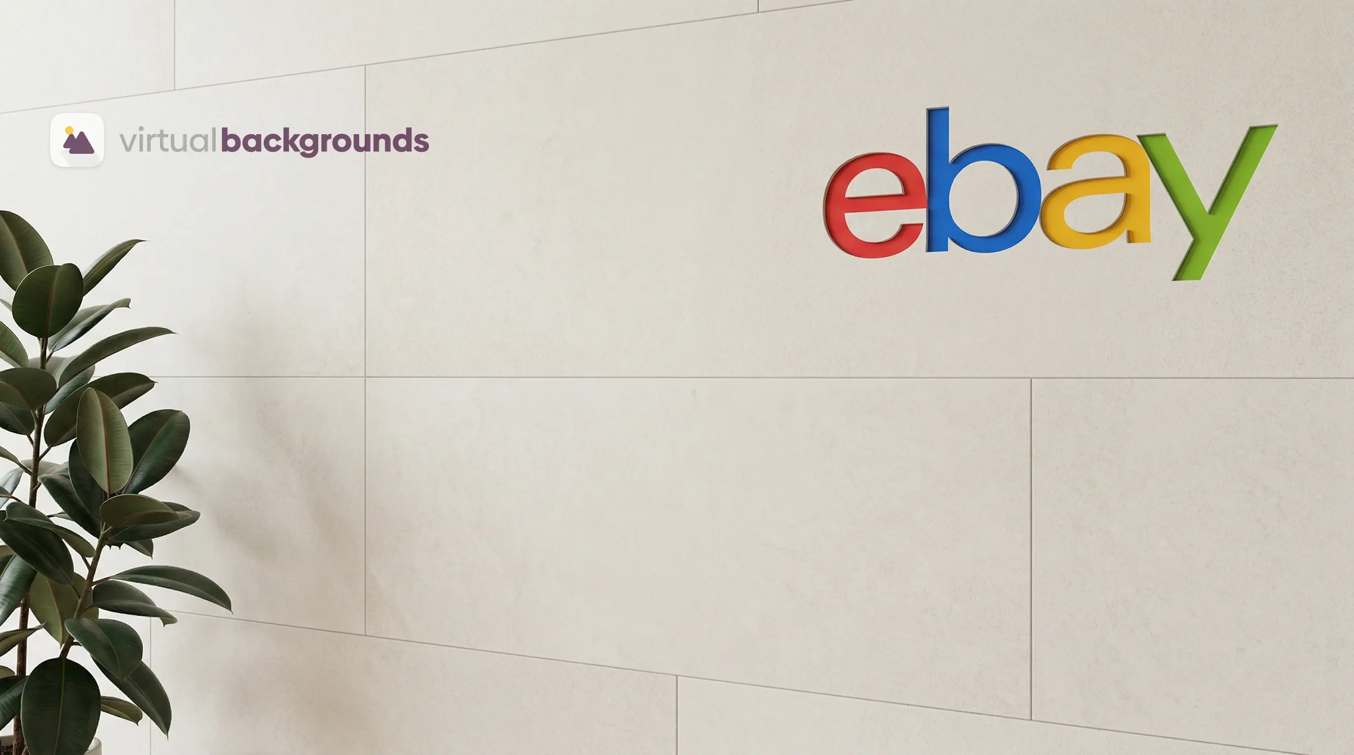 Ebay Meeting Background created by virtualBackgrounds