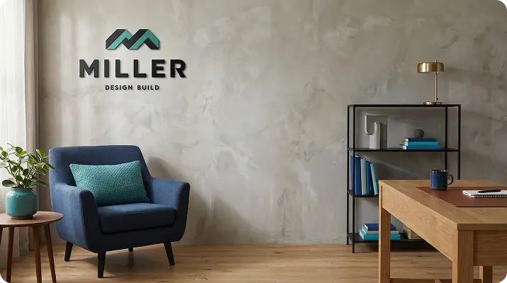 Professional branded background