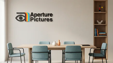 Branded virtual background for video calls - Aperture Pictures