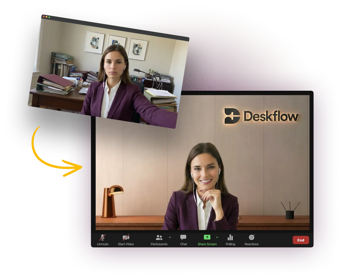 Professional Video Backgrounds for Zoom, Google Meet, Microsoft Teams